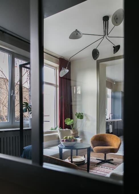 Dark Blue Apartment Varsovia Exterior foto